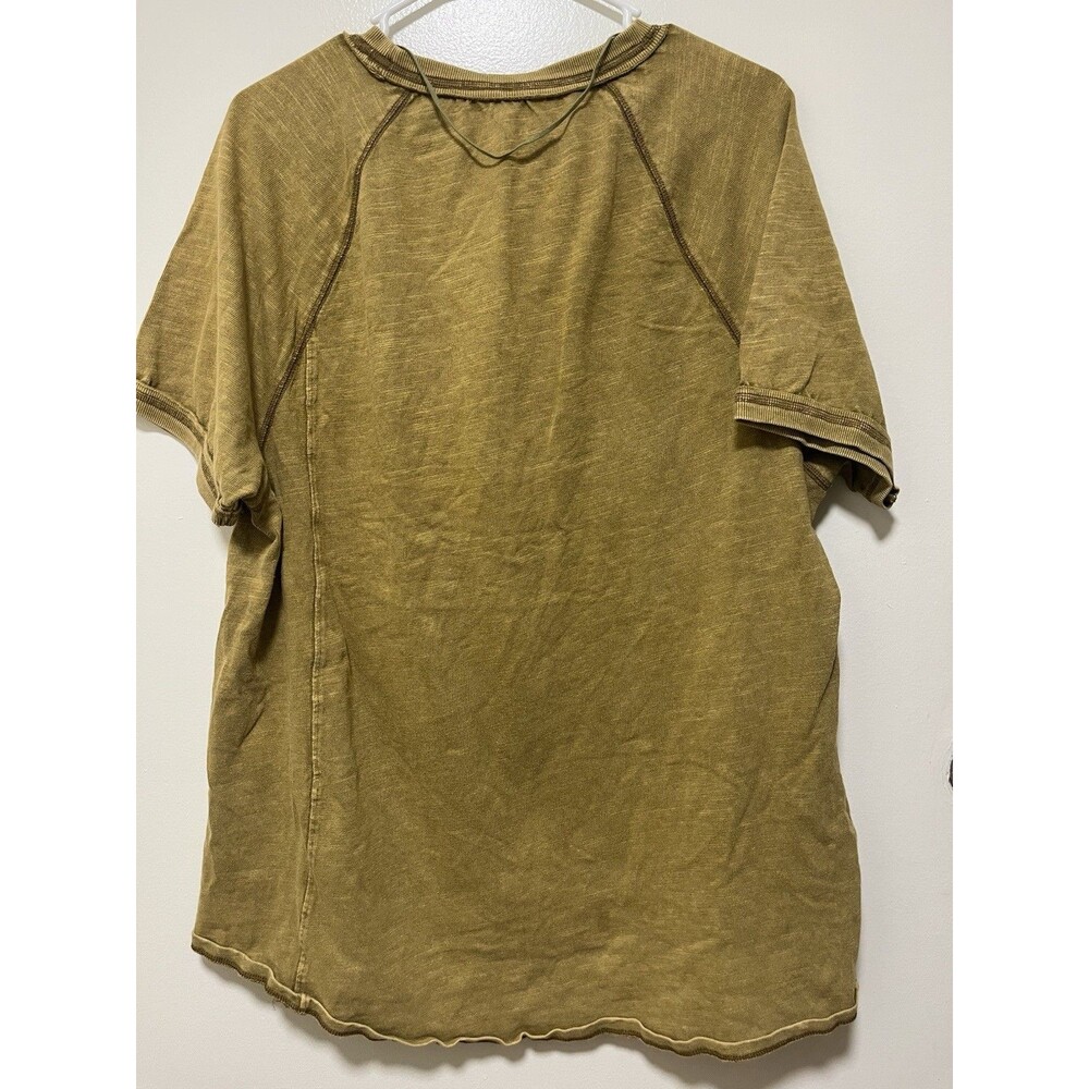 FP Movement Free People Oversized Tunic Top With Side Slit Design Small